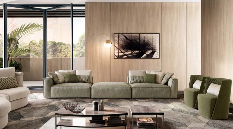 Camelgroup minksti baldai sofa Piuma