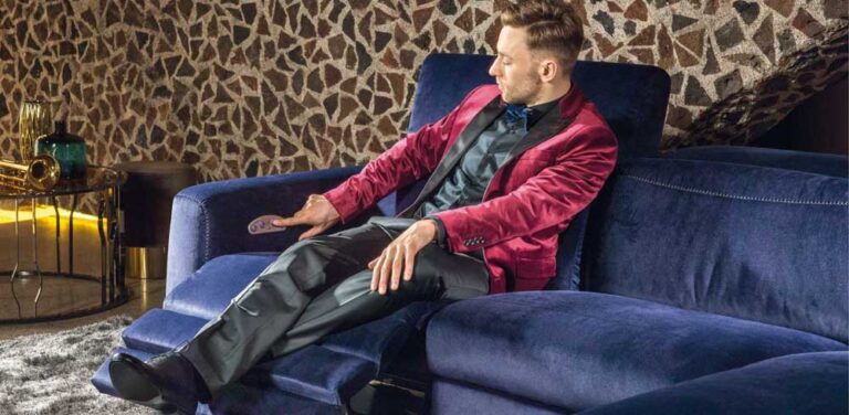 Capriccio kampine sofa kler minksti baldai