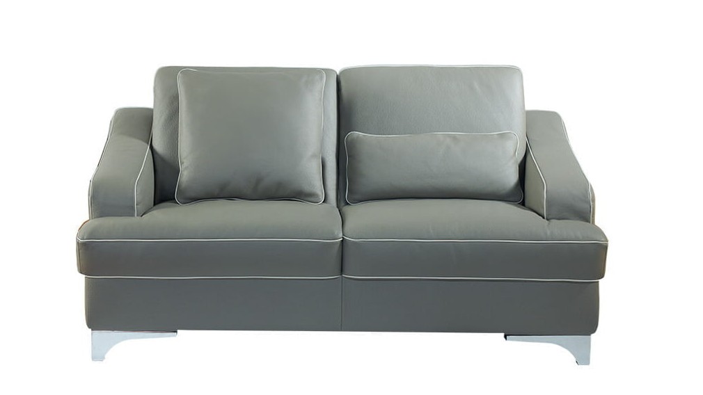 Kler odinė sofa Largo su plačiais porankiais