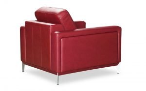 kler baldai fotelis can can raudonas minksti baldai (1)