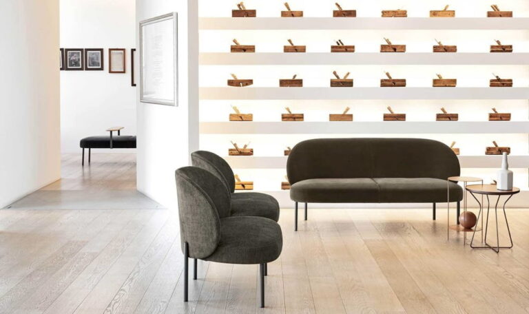 Italiski baldai fotelis Raku (5) modernus