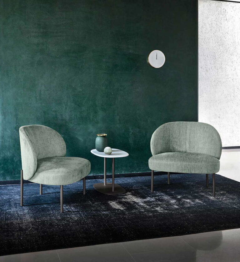 Italiski baldai Raku fotelis (2) modernus