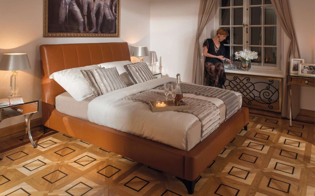 Kler miegamojo baldai lova otello (9)