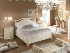 Camelgroup itališki klasikiniai baldai Siena Arena Ivory lova 1
