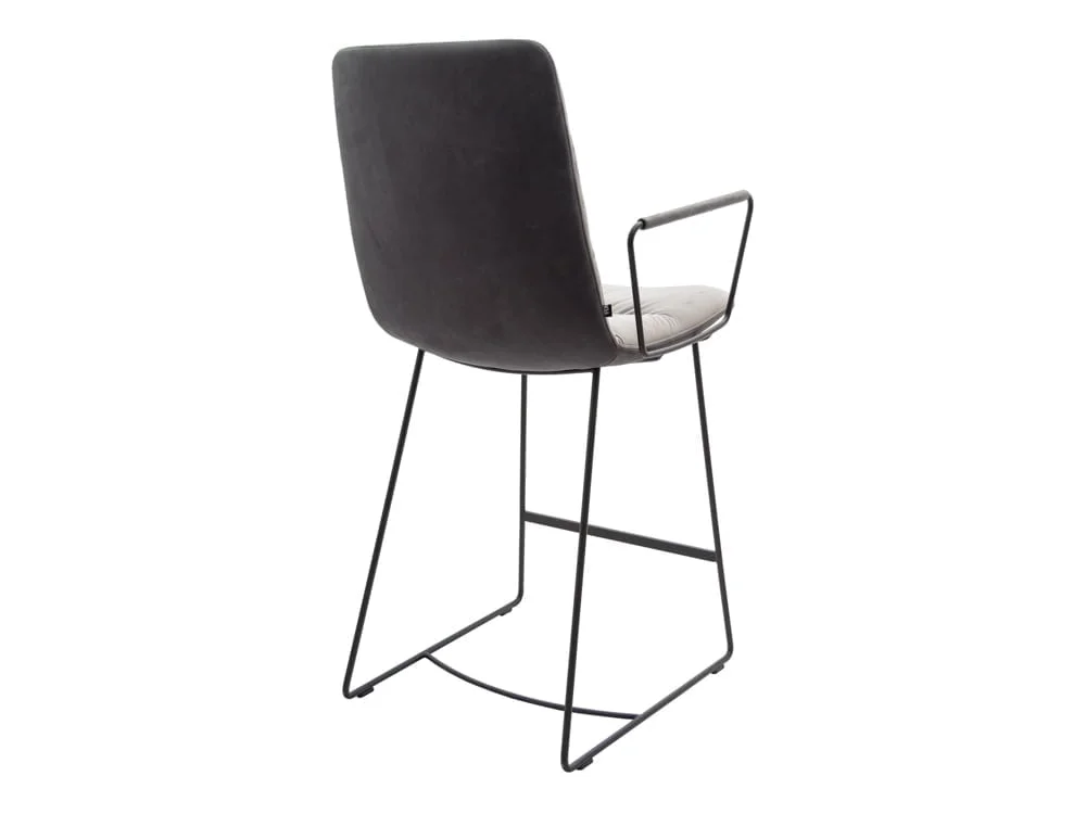 Vokiški baldai baro kėdė arva-light-stool pilka (3) moderni