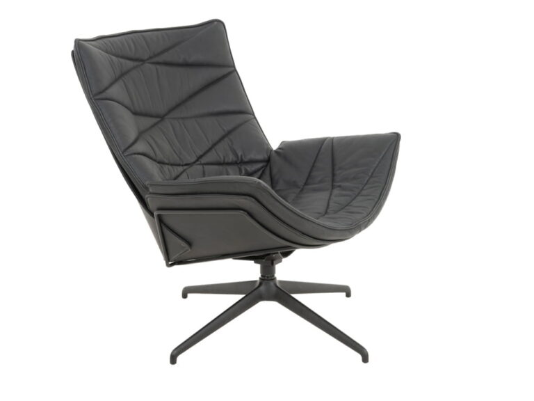 Vokiški baldai fotelis krėslas NEST-Swivel-armchair-KFF (2) modernus
