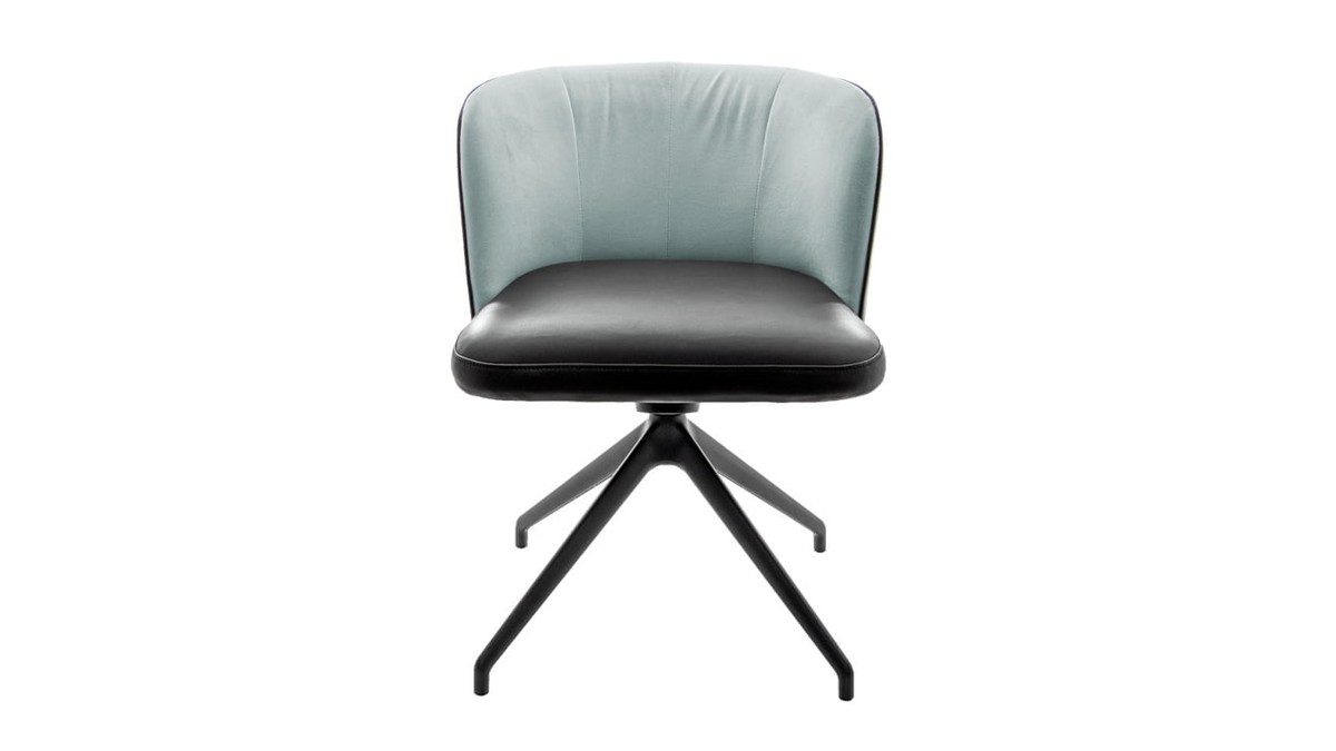 Vokiški baldai kėdė GAIA-LINE-Trestle-based-chair (2) moderni