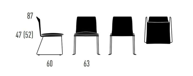 Vokiški baldai kėdė MEXICO armrests (2)