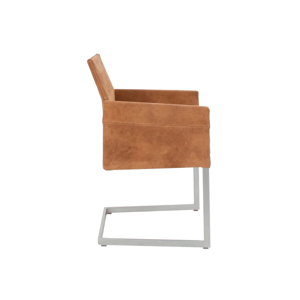 Vokiški baldai kėdė TEXAS-FLAT-Leather-KFF (19)