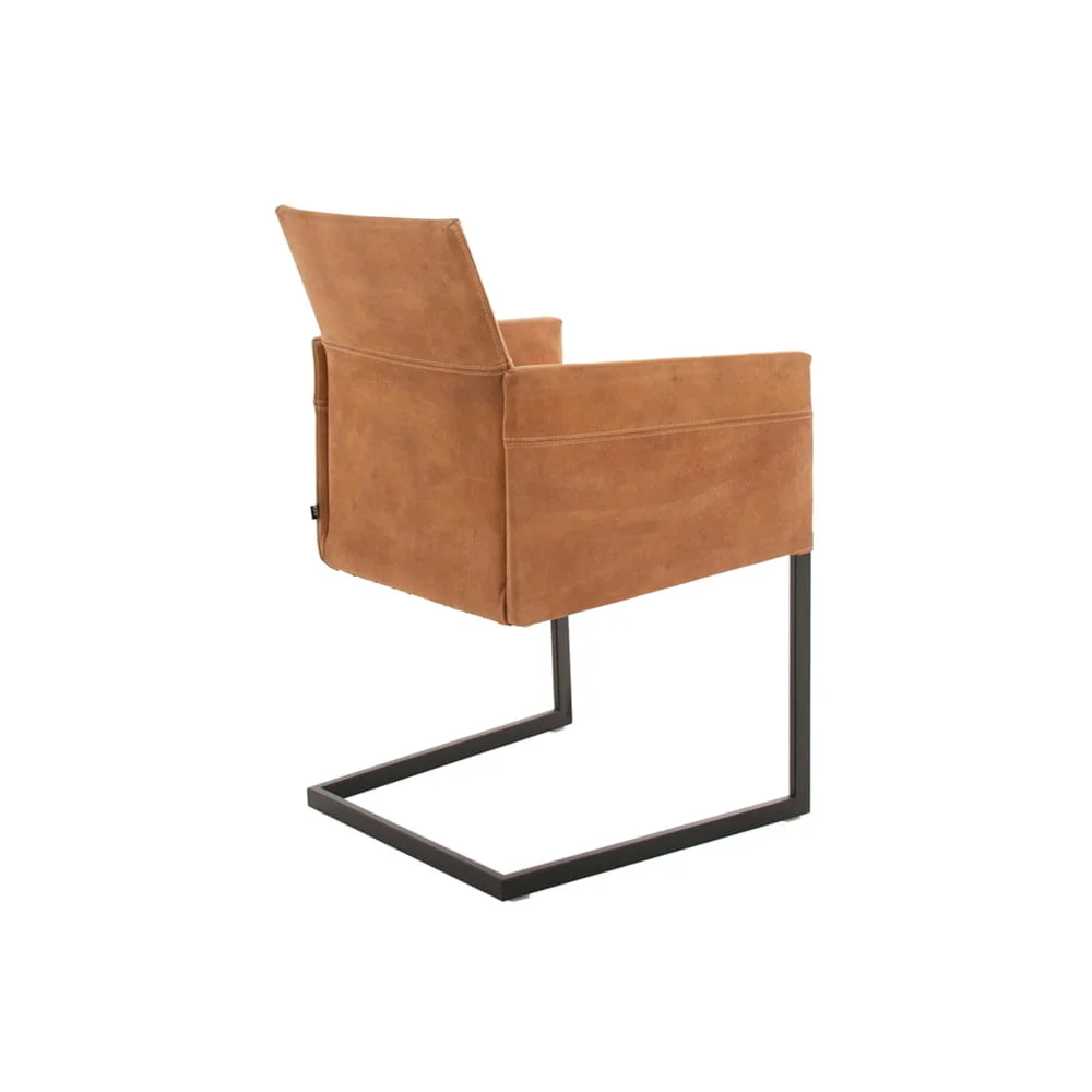 Vokiški baldai kėdė TEXAS-FLAT-Leather-KFF (22)