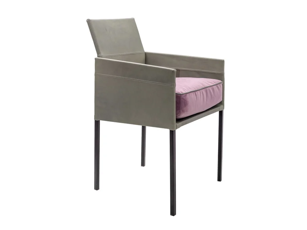 Vokiški baldai kėdė TEXAS armrests-KFF (6) moderni