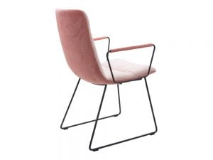 Vokiški baldai kėdė arva light rozine (4)
