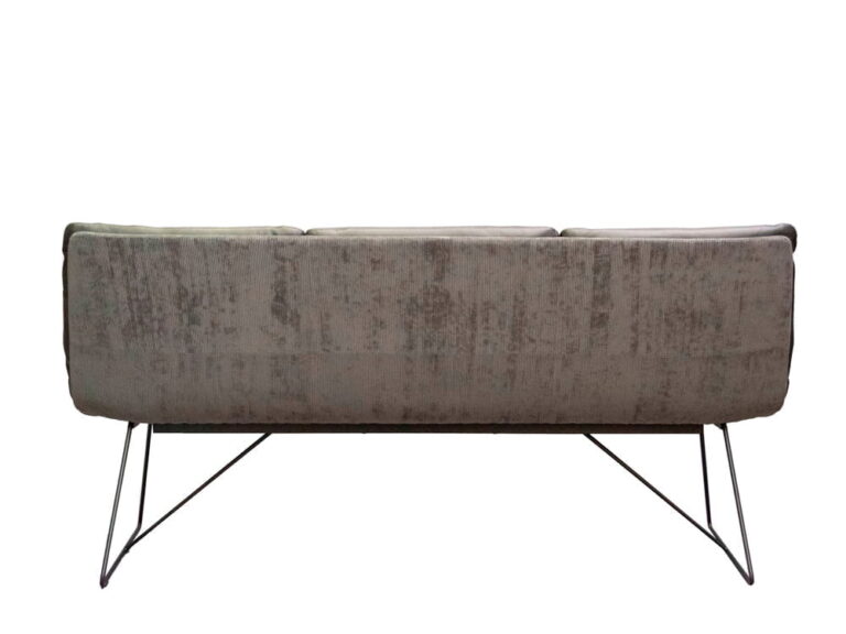 Velvetinė dvivietė sofa Arva – vaizdas iš nugaros, KFF