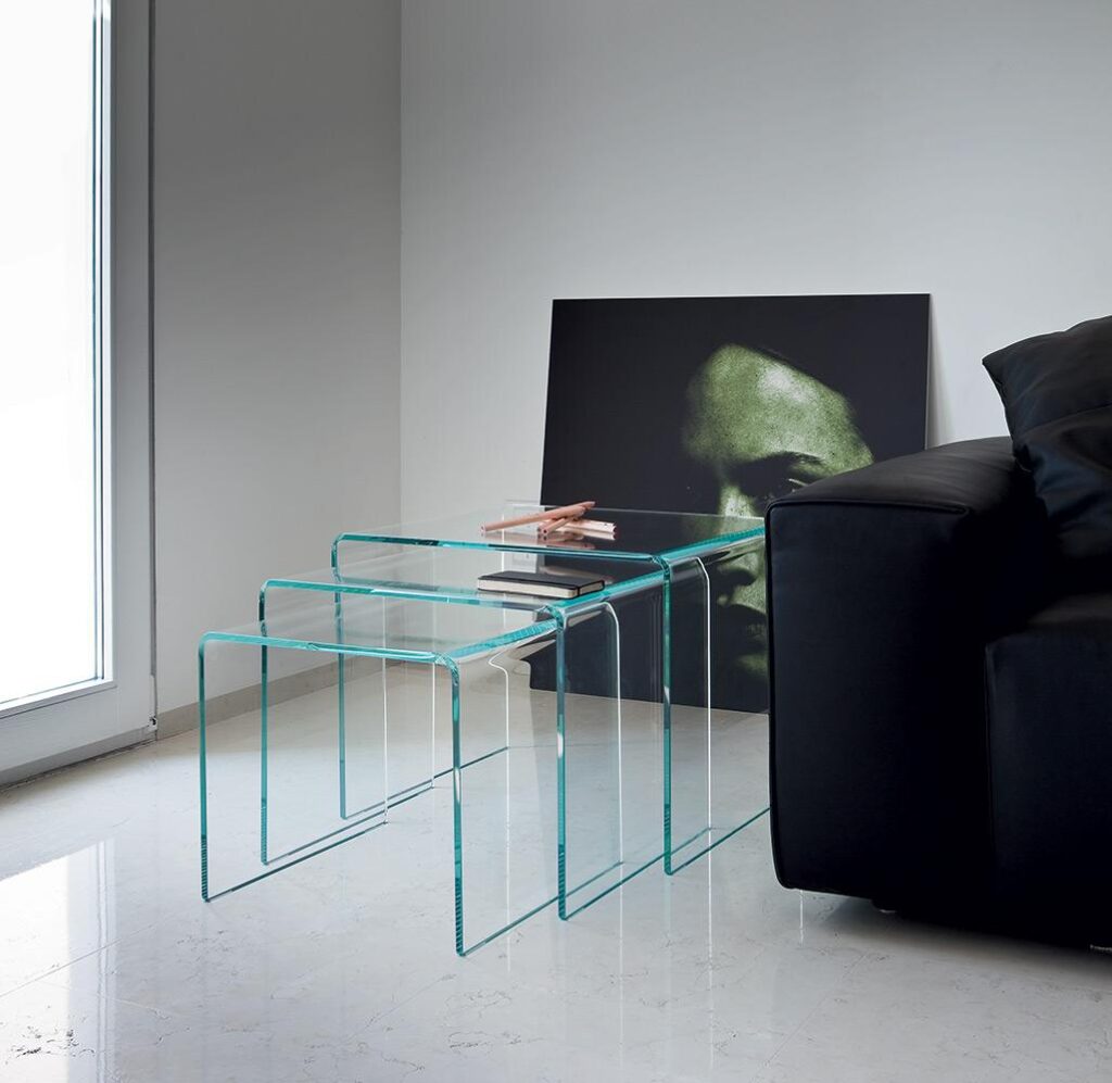 Žurnalinis staliukas Sovet Bridge Trix modernus itališkas