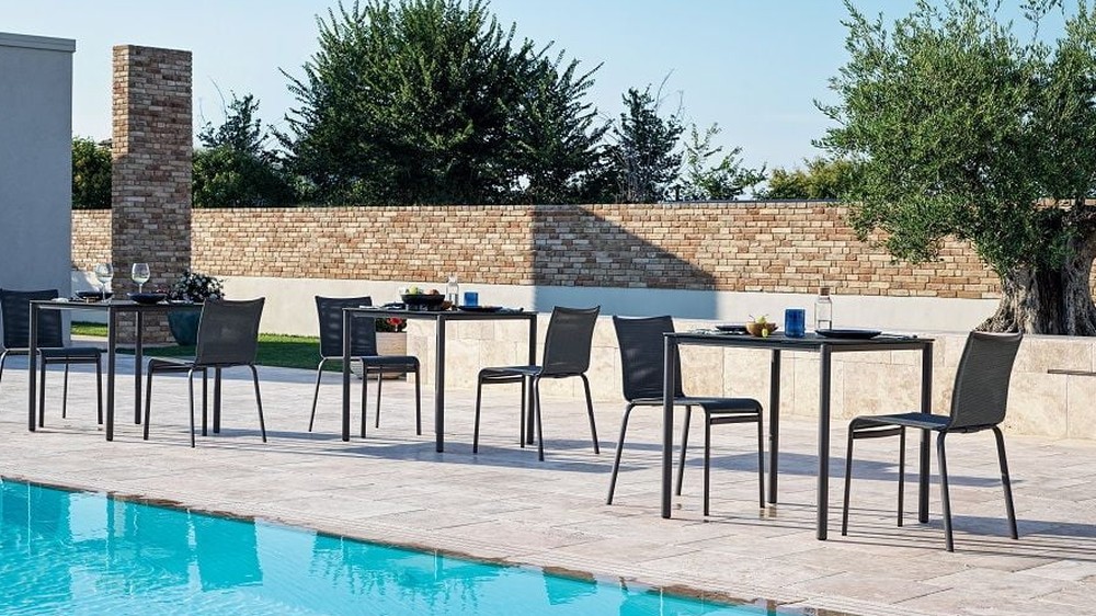 Baro stalas Moon Low Outdoor po lauko pavėsine, BONTEMPI