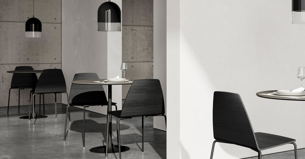 Baro stalas Sovet Flute modernus