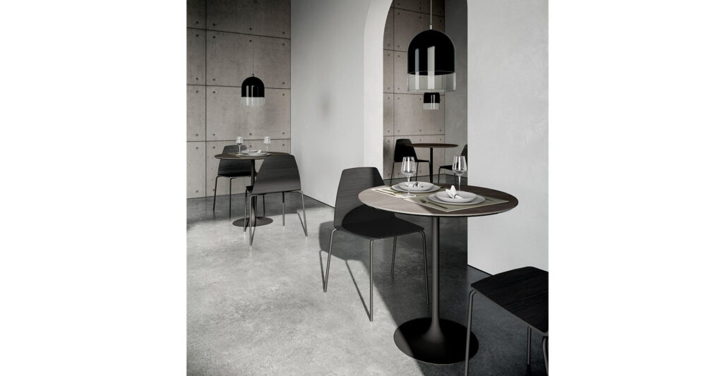 Baro stalas Sovet Flute modernus