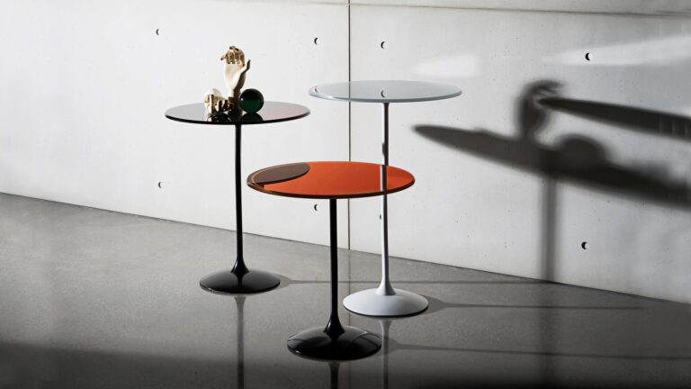 Žurnalinis staliukas Sovet Tulip modernus apvalus