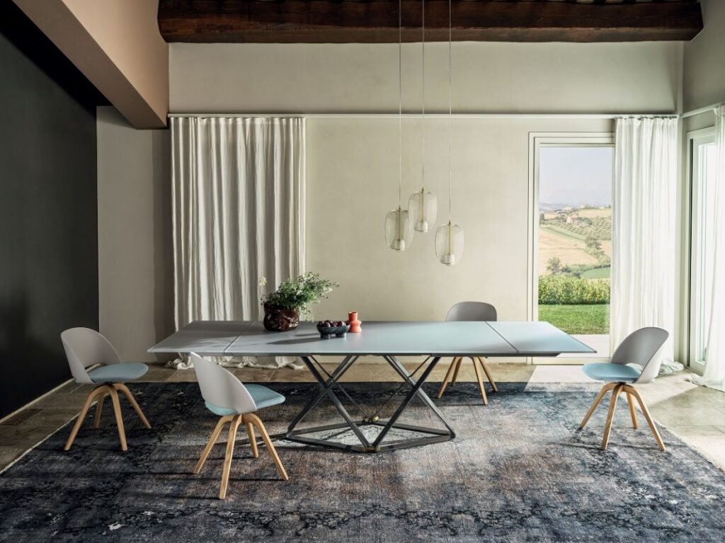 Valgomojo stalas bontempi delta (2)  modernus itališkas