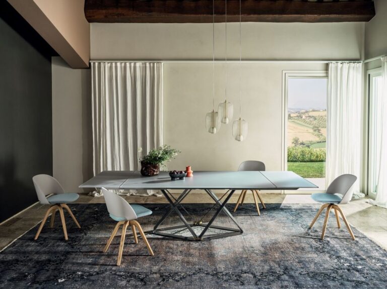 Valgomojo stalas bontempi delta (2)  modernus itališkas
