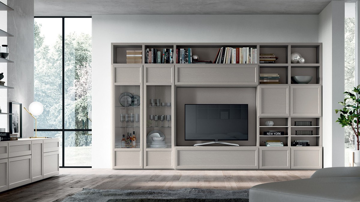 Korpusiniai svetainės baldai Composition GA0012