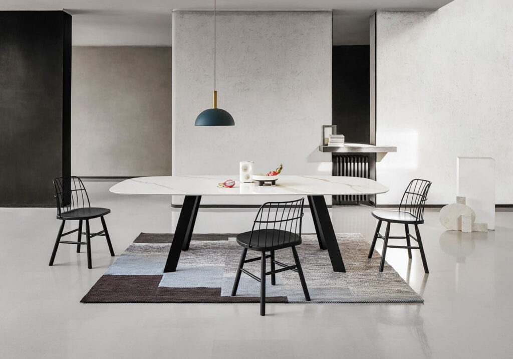 Valgomojo stalas Alexander modernus itališkas