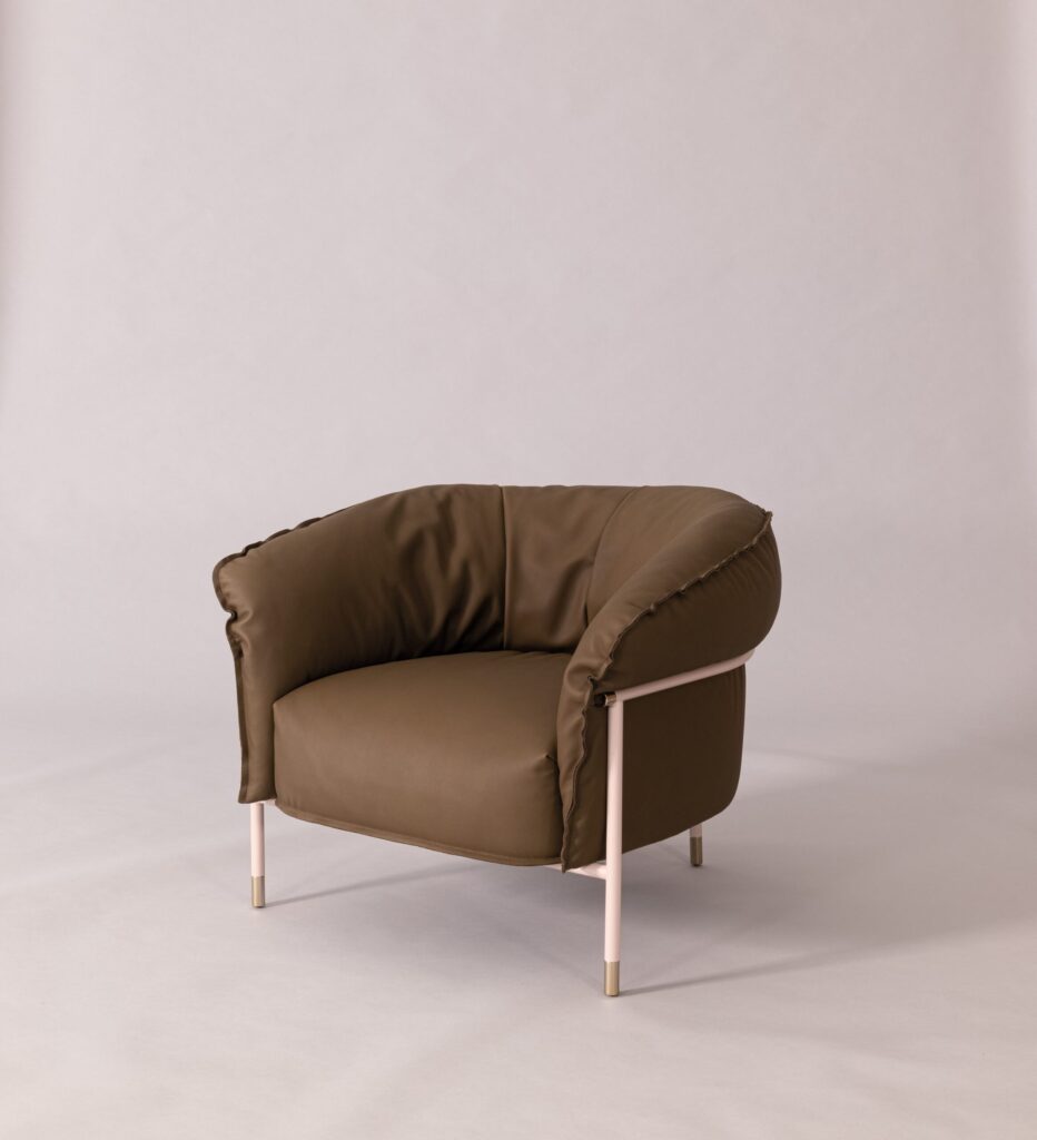 Cierre1972 fotelis Mac Armchair modernus