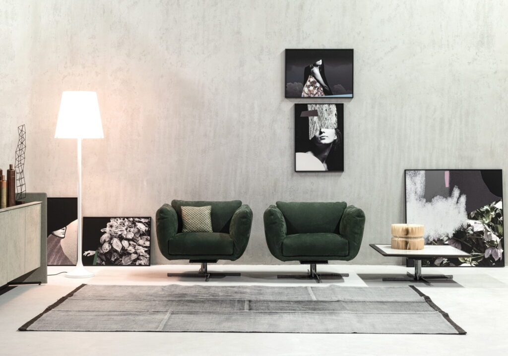 Cierre1972 modernus fotelis Amélie