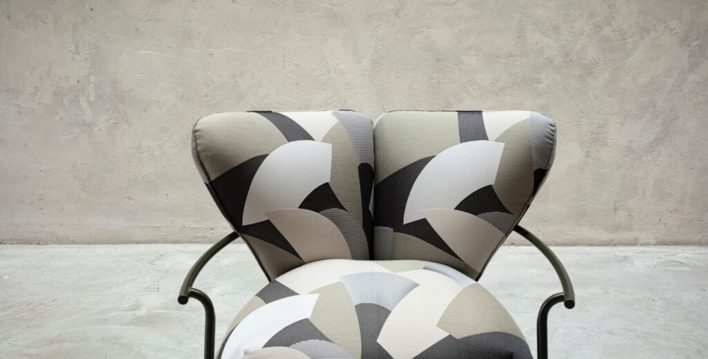 Fotelis Gina Cierre1972 modernus, itališkas