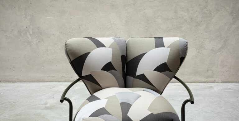 Fotelis Gina Cierre1972 modernus, itališkas