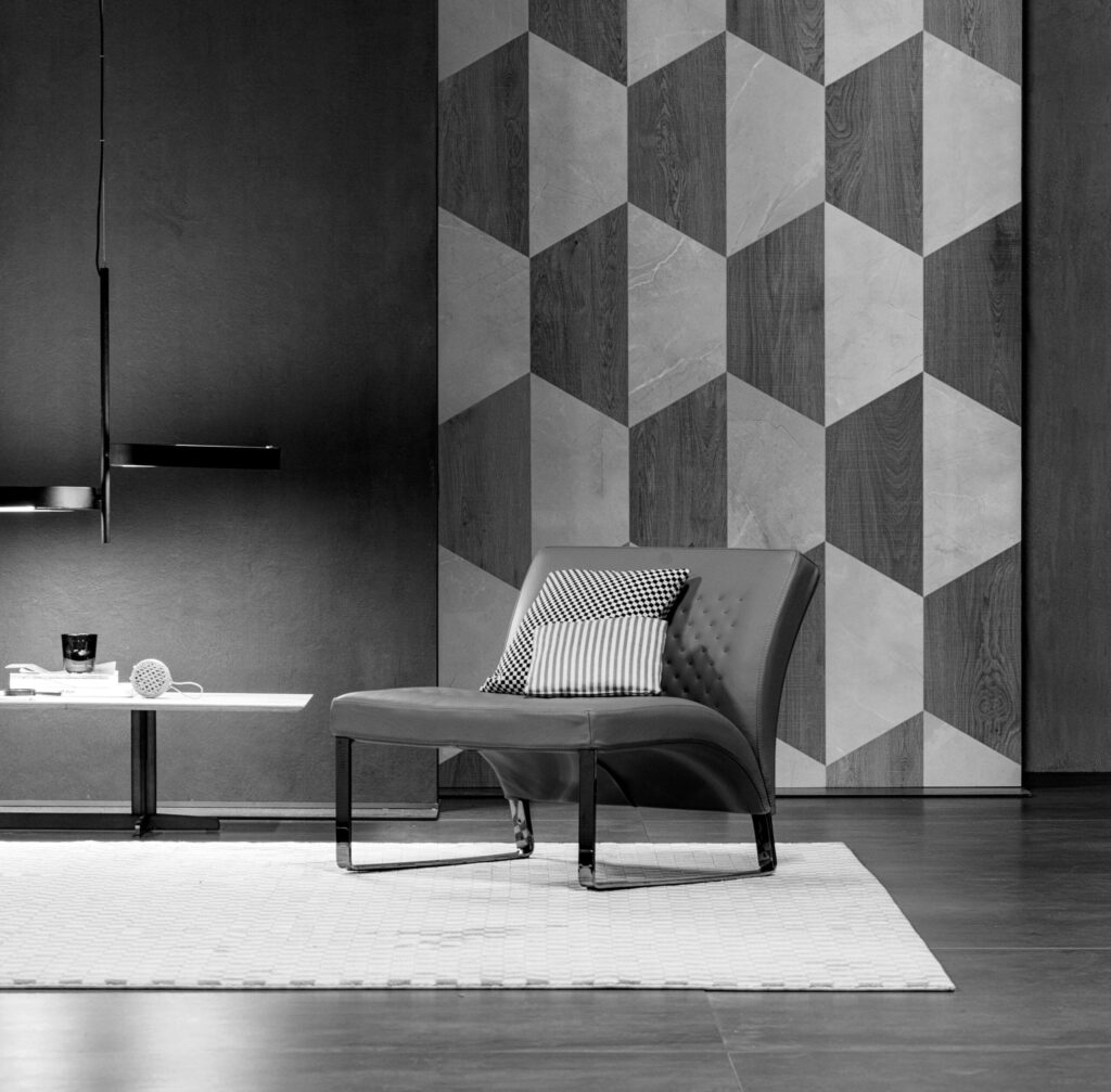 Modernus Chandelier fotelis Cierre1972 itališki baldai