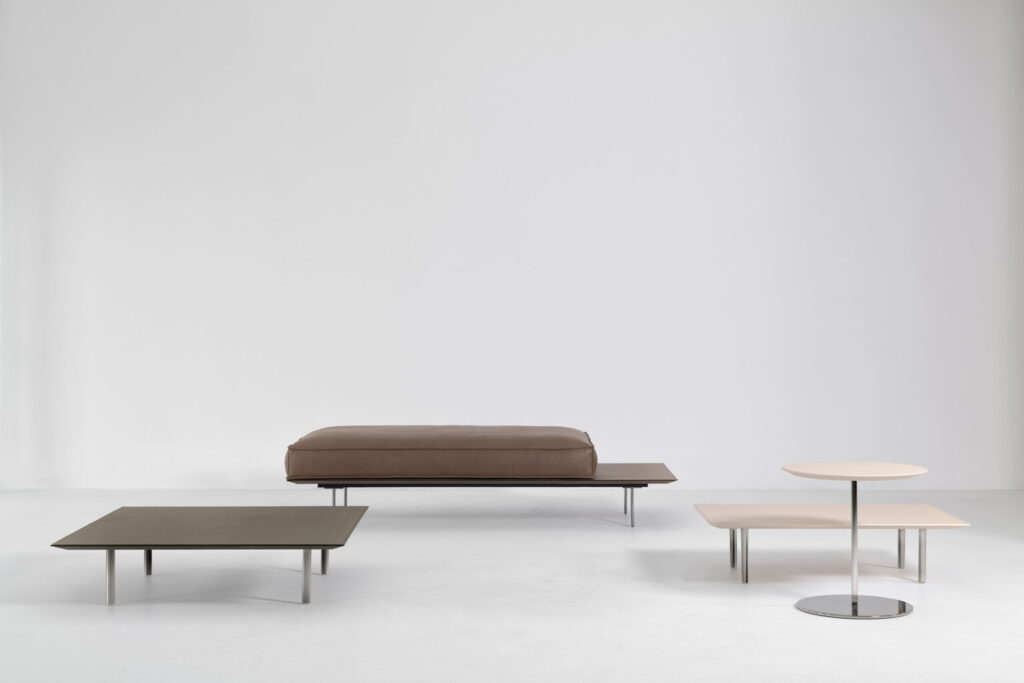 Vogue Cuoio kavos staliukas Cierre1972 modernus