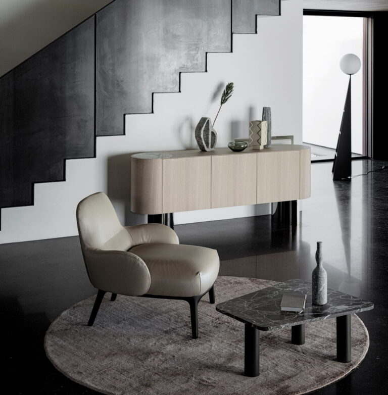 Woody 2023 fotelis (2) modernus, itališki baldai