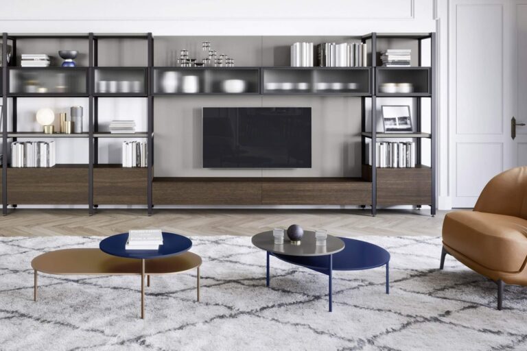 Modernus kavos staliukas Novamobili Kin itališki baldai