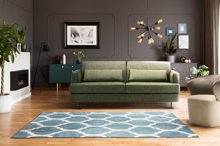 Gabriel itališka sofa lova moderni Family Bedding žalia