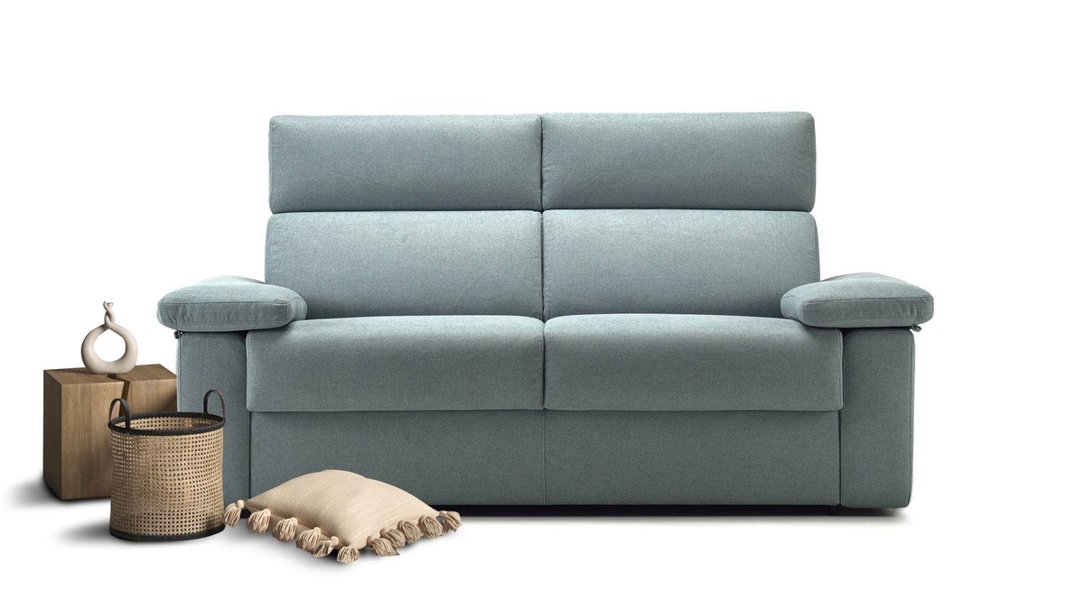 Mėtos spalvos sofa Grand Prix su apvaliomis pagalvėlėmis, FAMILY BEDDING