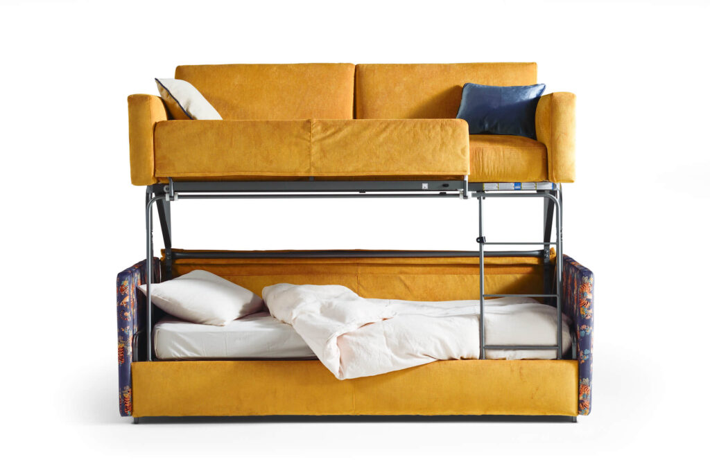 Dviaukštė itališka sofa lova You&Me Family Bedding moderni (3)