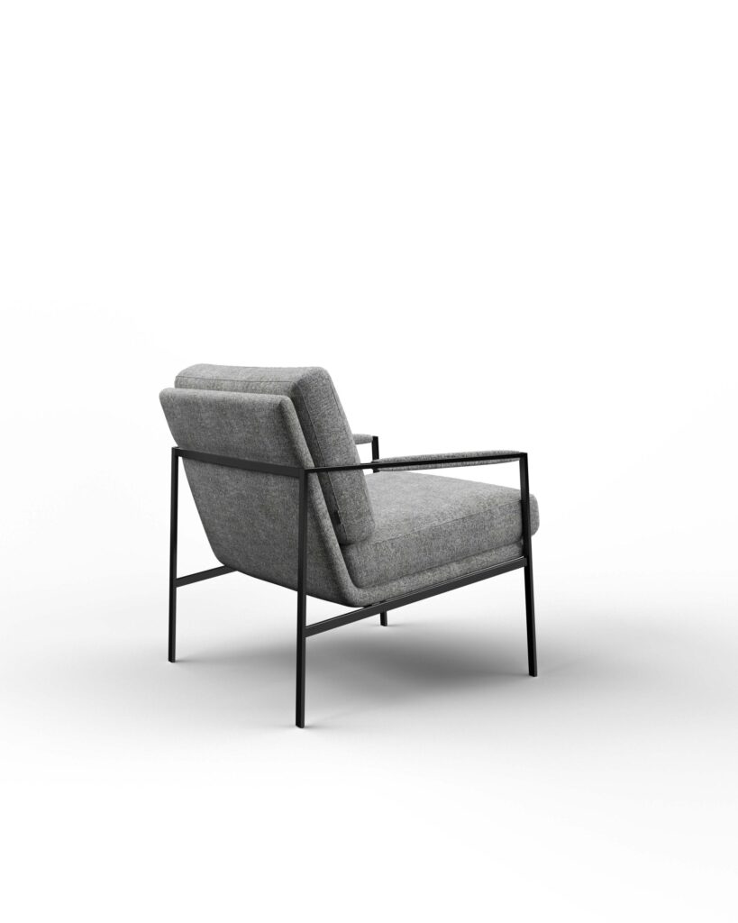 Grey fotelis Olta modernus