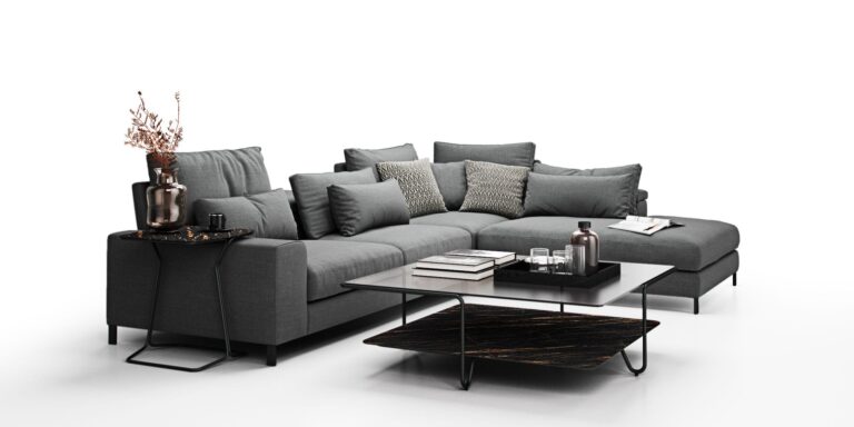 Modernus minkštas kampas Horizon Olta