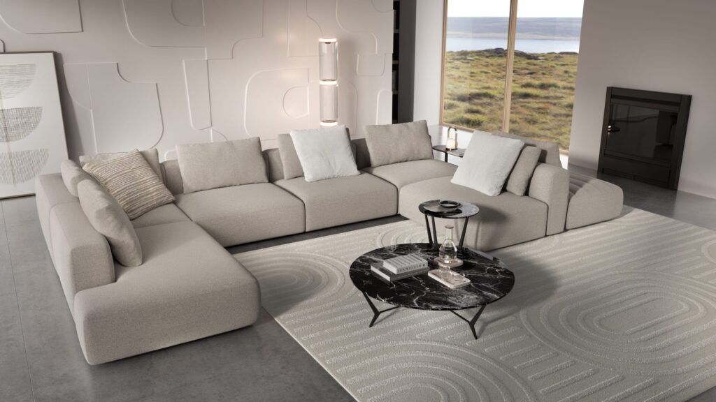 Olta Reverso kampas minkštas modernus