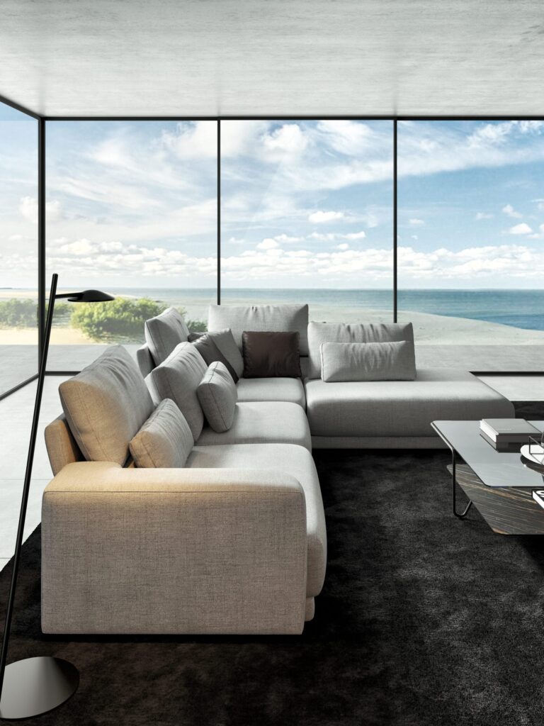 Olta Willow kampas minkštas modernus