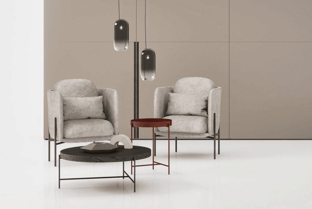 Itališkas kavos staliukas Globe modernus Novamobili