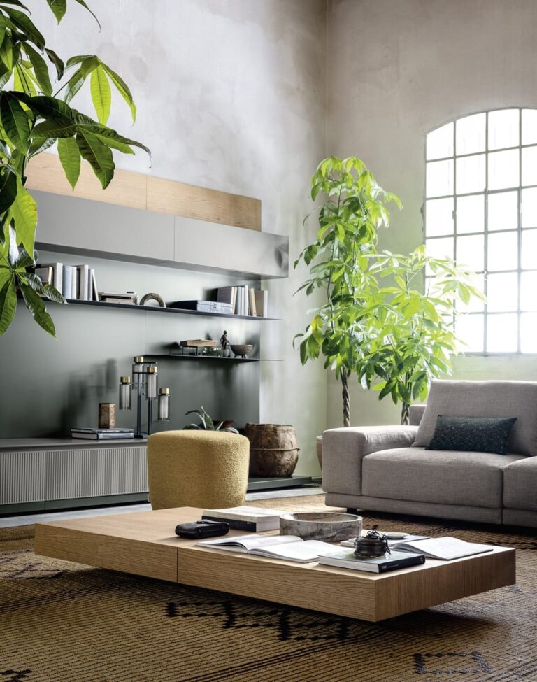 Novamobili kavos Shadow staliukas modernus itališkas