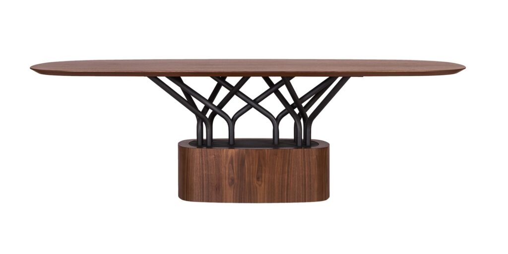 Al2 modernus valgomojo stalas Wood Oo