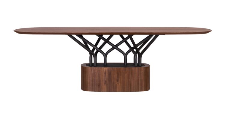 Al2 modernus valgomojo stalas Wood Oo