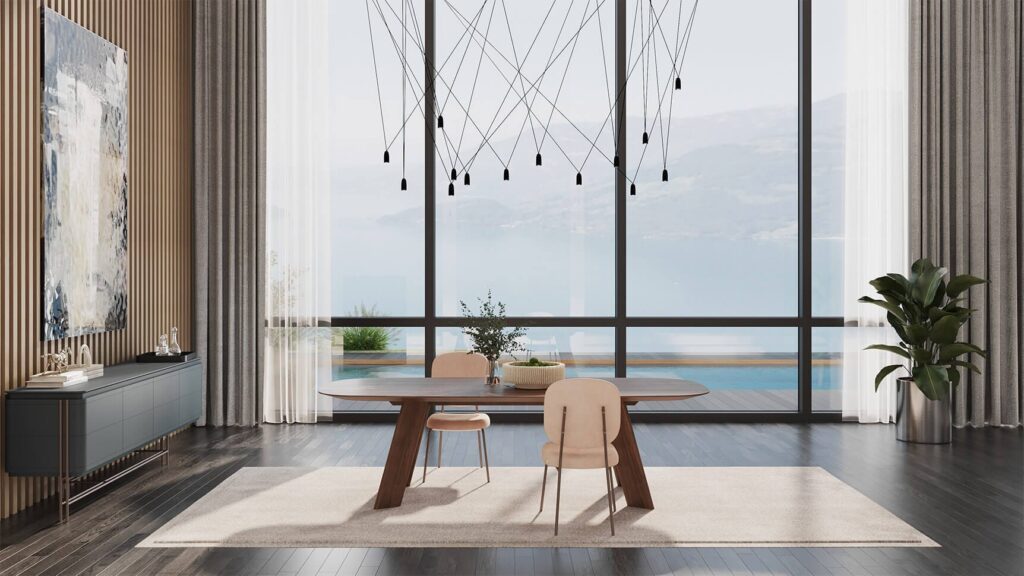 Al2 stalas Alhambra C modernus valgomojo