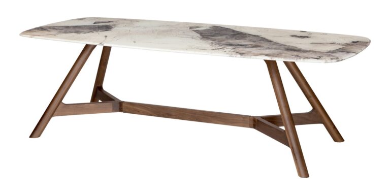 Modernus Al2 stalas Kahal GL valgomojo