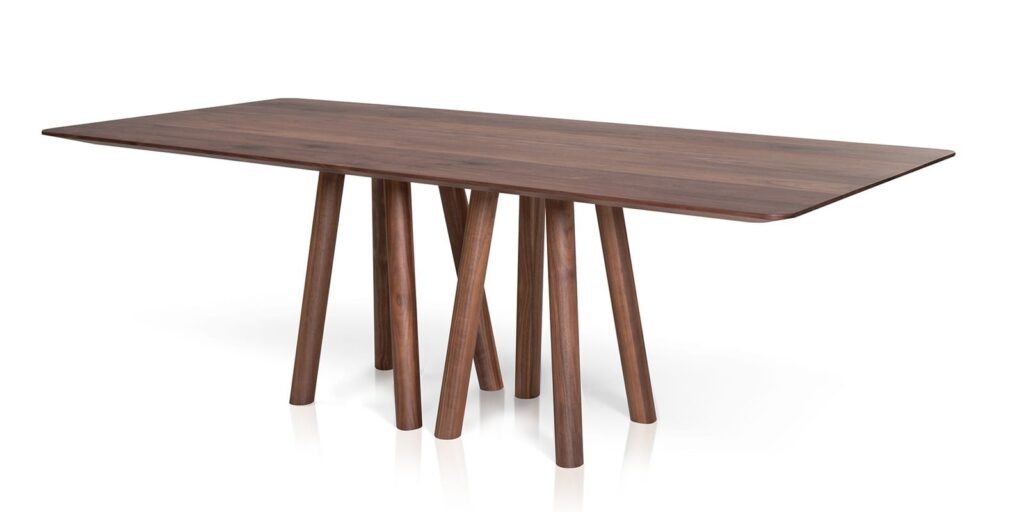 Modernus valgomojo Al2 stalas Mos i ko A