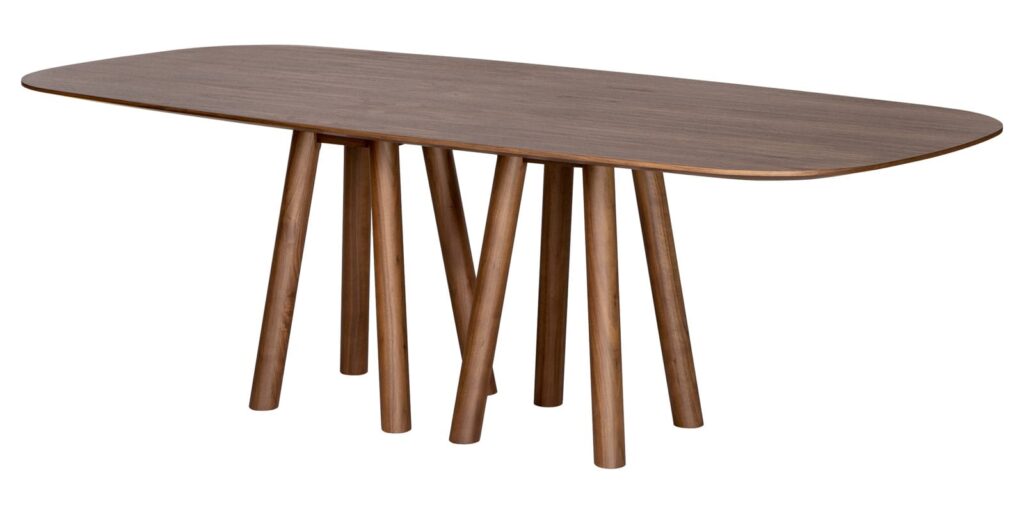 Modernus valgomojo Al2 stalas Mos i ko E