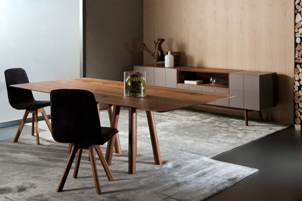 Stalas Mos i ko A modernus valgomojo Al2